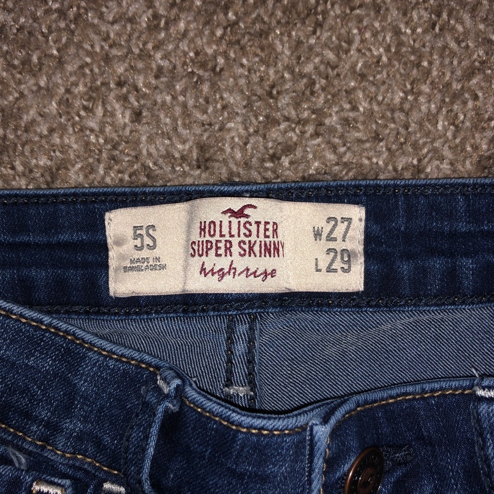 hollister super skinny jeans